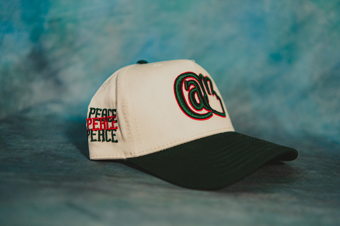 At Peace Logo Cap (Peaceful Pearl)