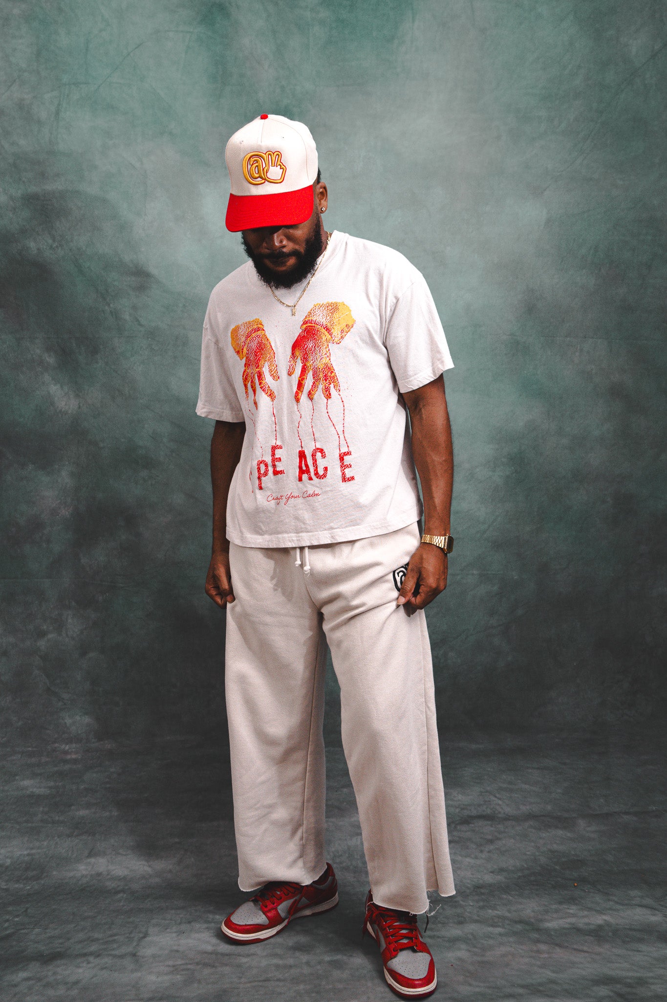 “Peace-Side” 5-Panel Cap