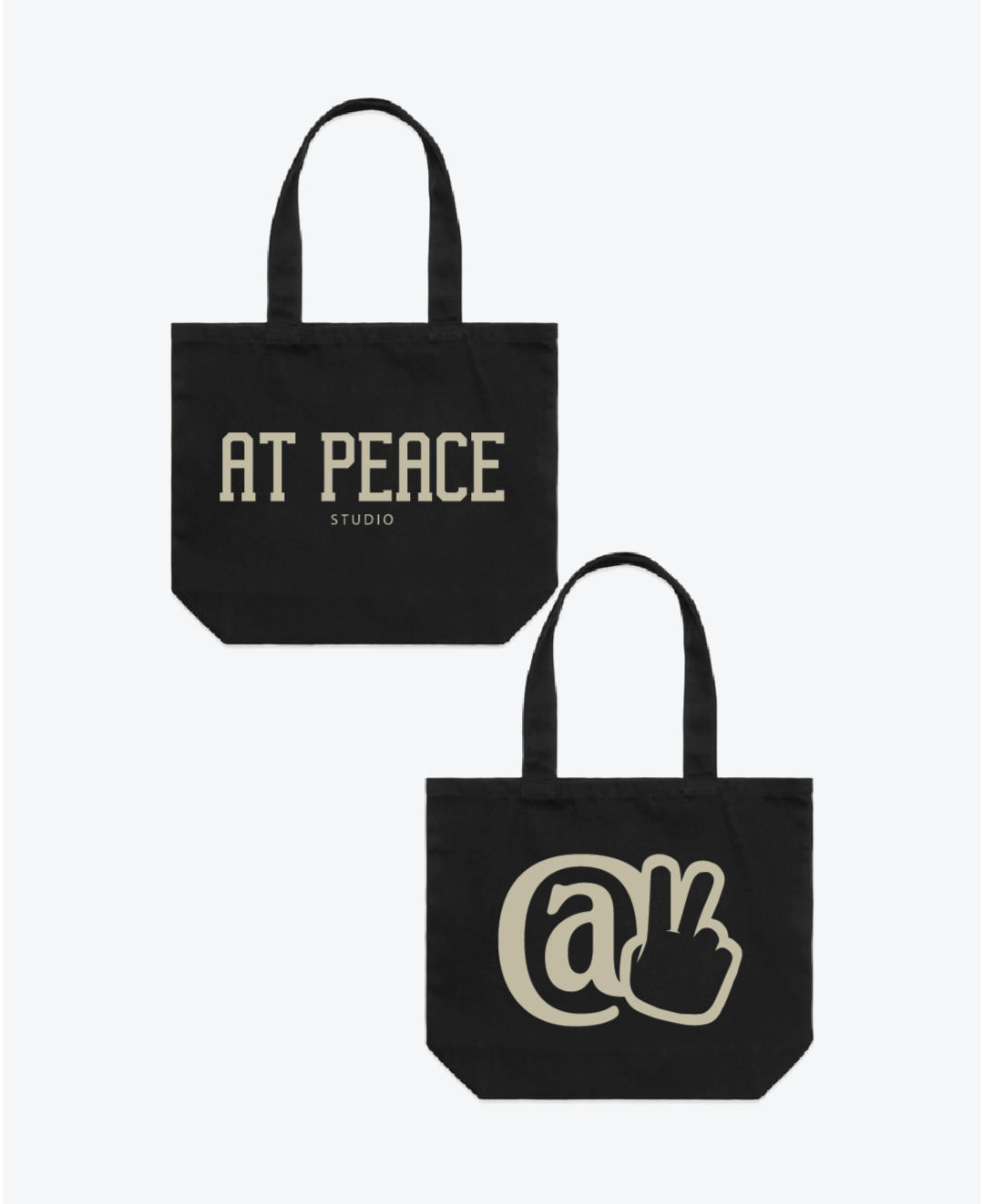 At Peace Tote (Beautiful Black)