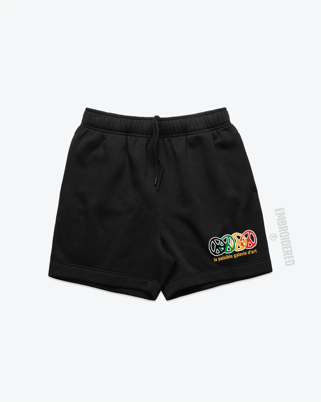 "La Couleurs" Shorts (Beautiful Black)