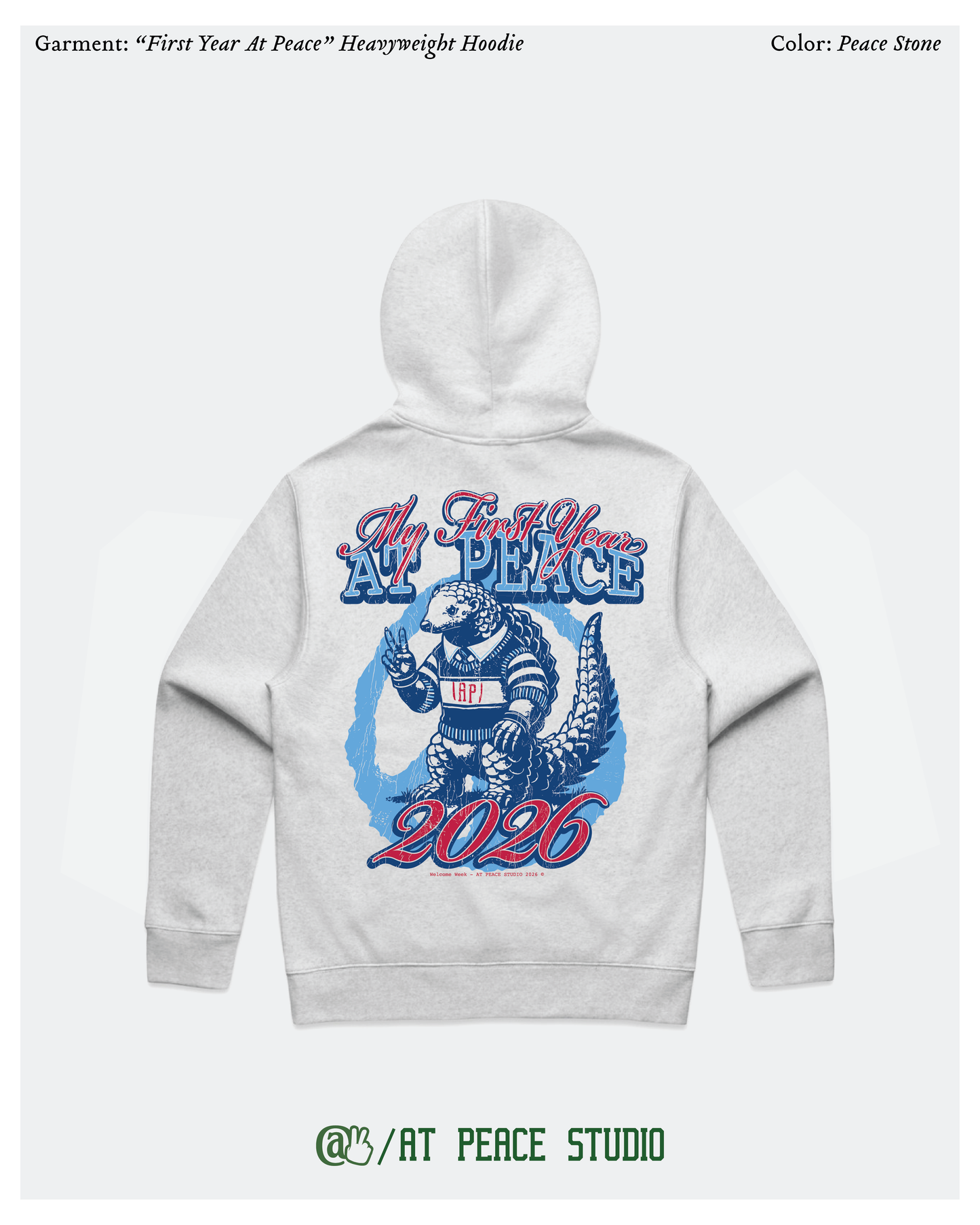 “My First Year At Peace” Hoodie