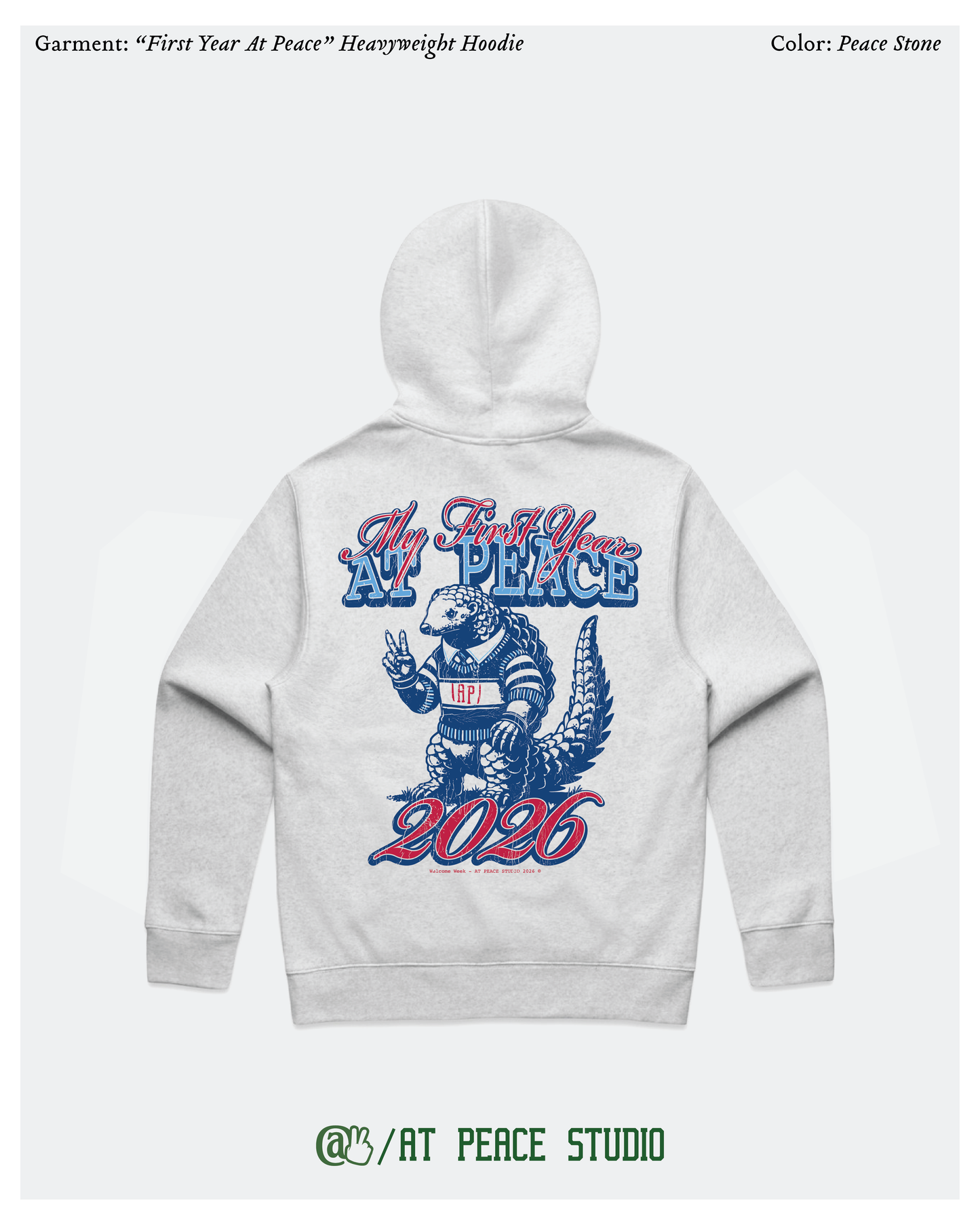 “My First Year At Peace” Hoodie