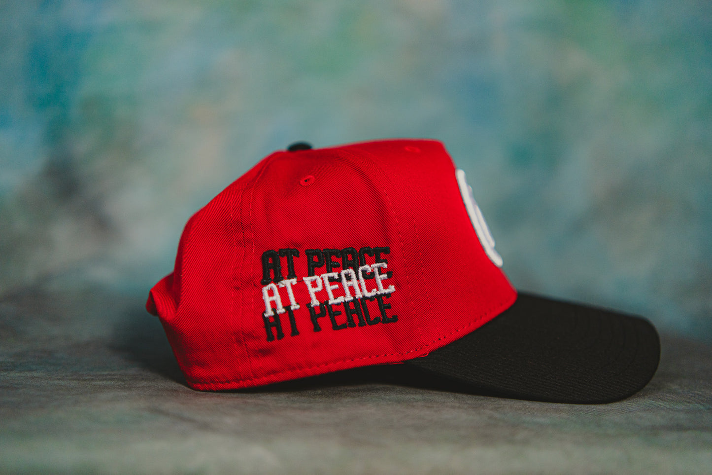 At Peace Logo Cap (Relaxed Red)