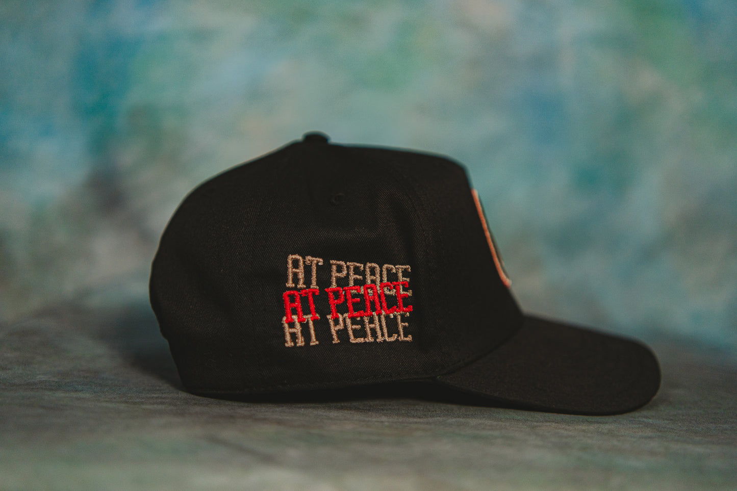 At Peace Logo Cap (Beautiful Black)