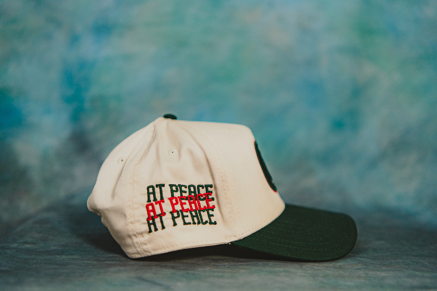 At Peace Logo Cap (Peaceful Pearl)