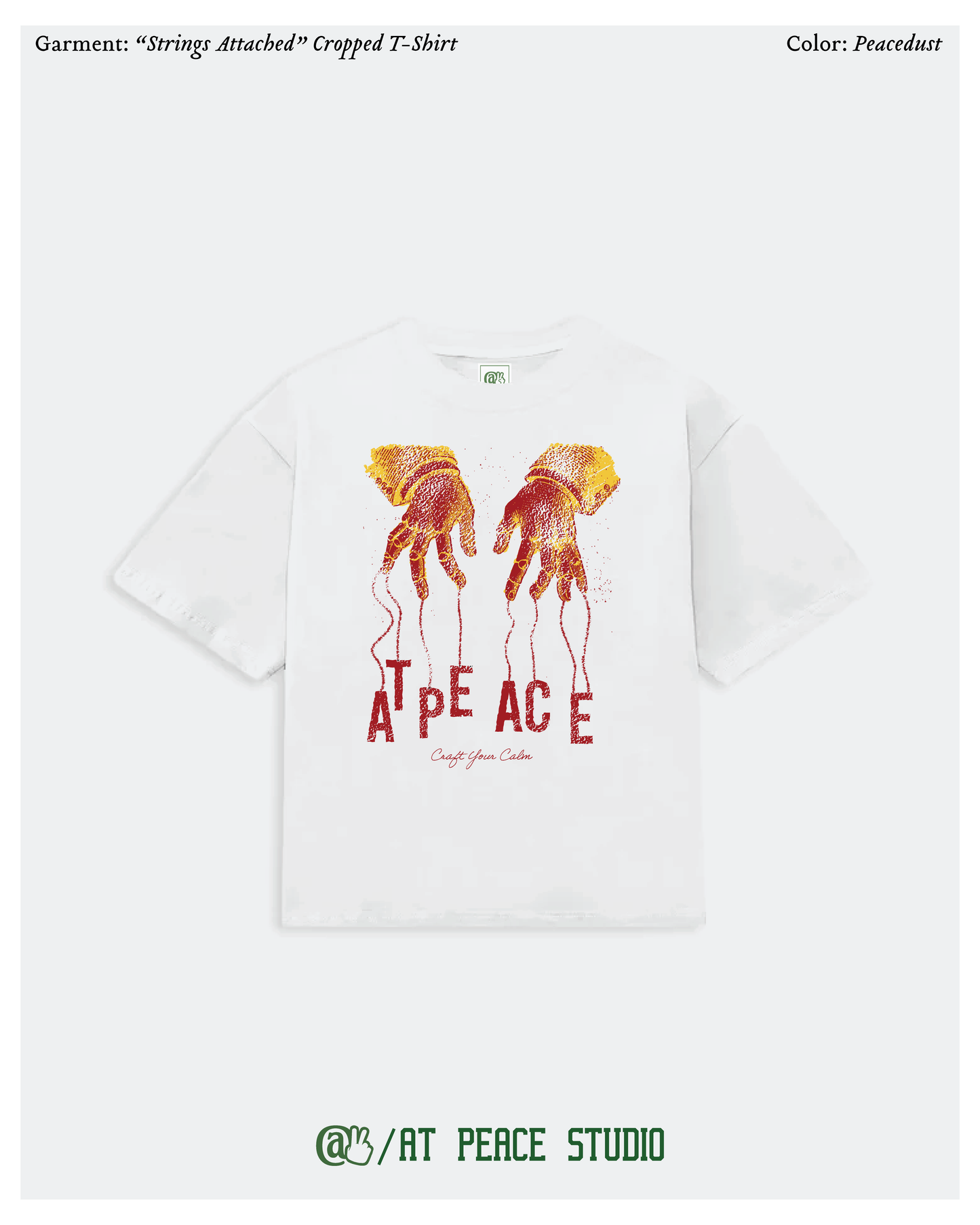 "Strings Attached" Cropped T-Shirt