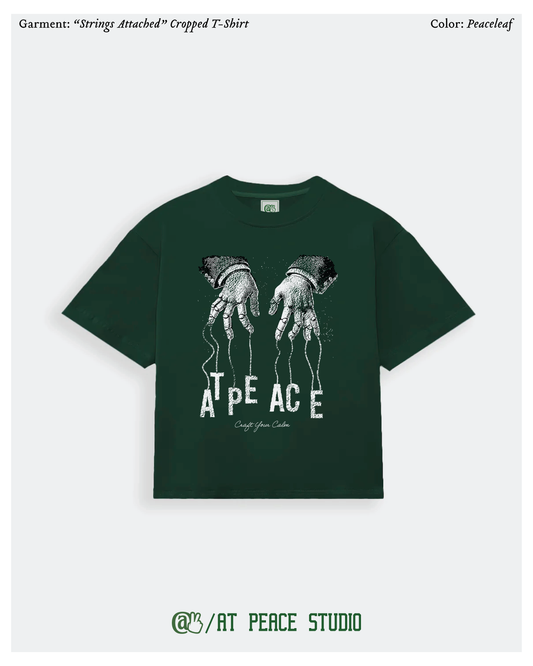 "Strings Attached" Cropped T-Shirt
