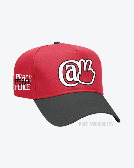 At Peace Logo Cap (Relaxed Red)